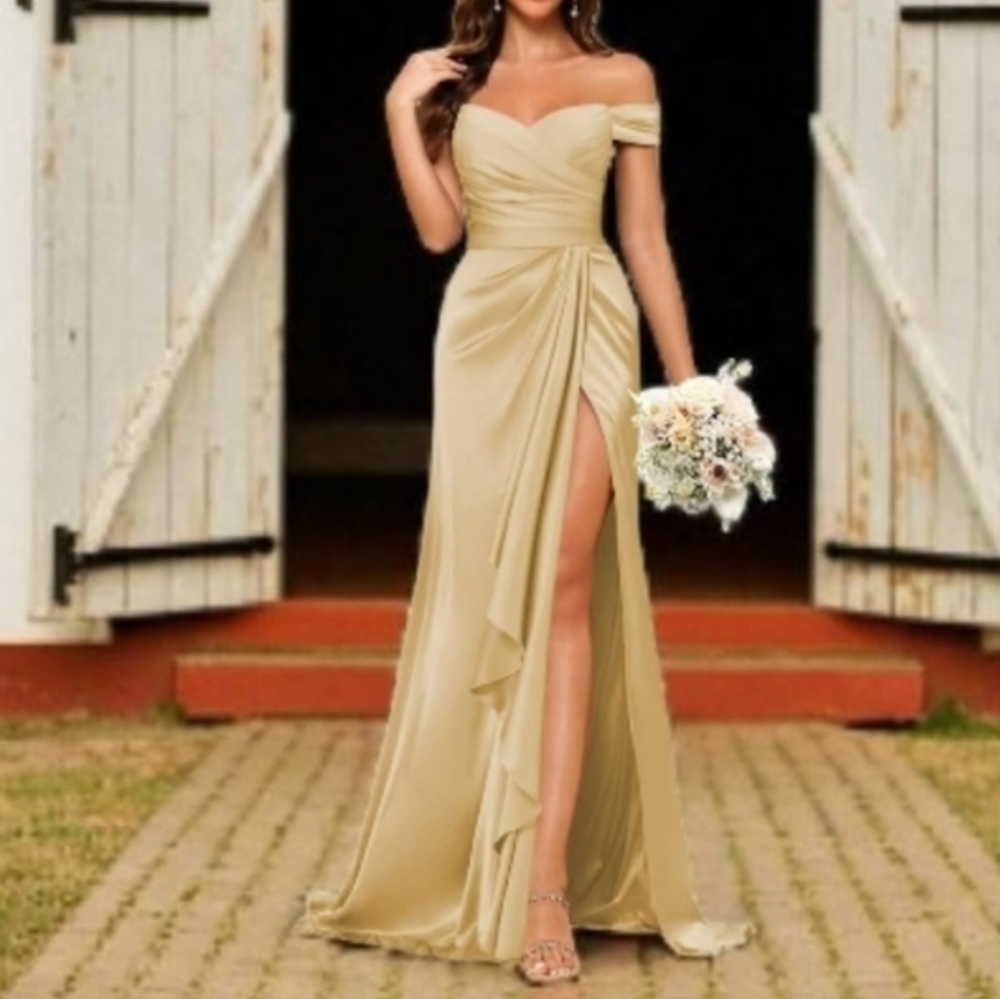 Satin Mermaid Gown